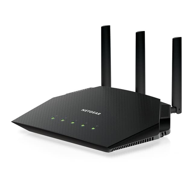 NETGEAR RAX36-100PAR AX3000 Nighthawk 4-Stream AX4 Up to 3 Gbps Wireless Speed WiFi 6 Router - Certified Refurbished