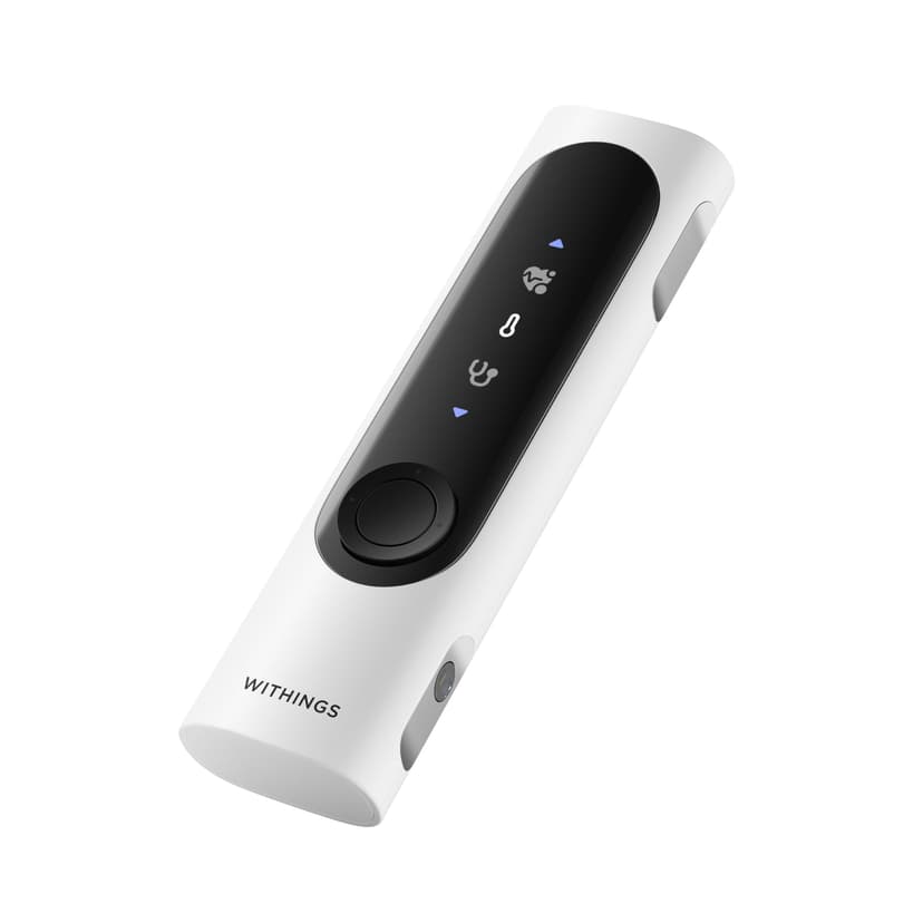 WITHINGS BeamO - Contactless Smart Digital Thermometer, MultiScan Device, ECG Monitor, Digital Stethoscope, Children & Adults, Multi-User, Family Care