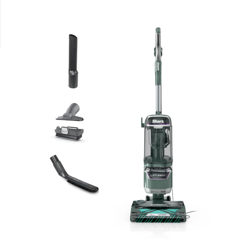 Shark Detect Pro Lift-Away ADV Bagless Upright Vacuum with DuoClean Detect, HEPA Filter, Anti-Allergen, Powerful Suction, and Odor Neutralizer Technology, Evergreen, LA802