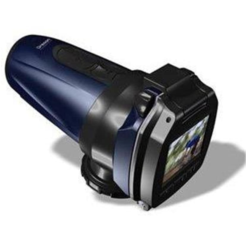 Oregon Scientific ATC 5K Waterproof Action Cam Flash Memory Video Recorder with 1.5-Inch Color LCD Screen, Still Image and Web Cam Capabilities (Blue)