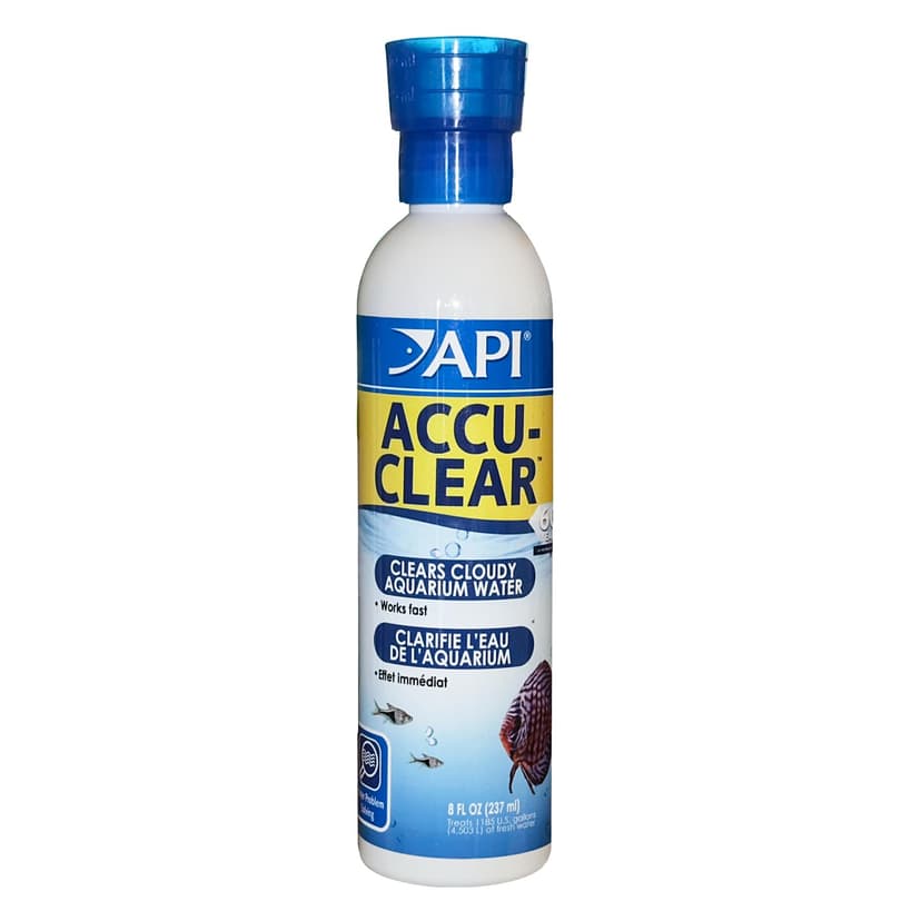 API ACCU-CLEAR Freshwater Aquarium Water Clarifier 8-Ounce Bottle