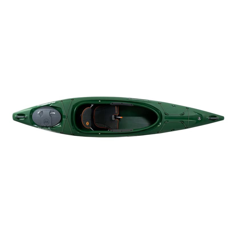 Wilderness Systems Pungo 125 - Sit Inside Recreational Kayak - Features Phase 3 Air Pro Comfort Seating - 12.6 ft - Forest Green