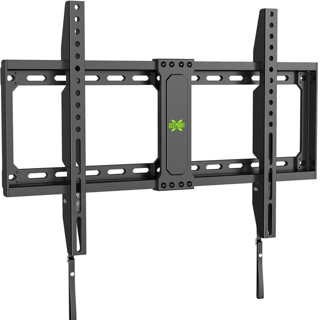 USX MOUNT TV Wall Mount,Low Profile TV Mount for Most 42-95 Inch Flat Screen Televisions,Max VESA 600x400mm Fixed Wall Mount Bracket Holds up to 132 lbs,Fits 16"/18"/24" Studs