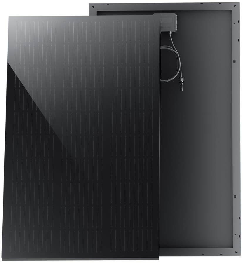 STAR 200 Watt Solar Panel, 2PCS 100W 12/24V Solar Panels with Full-Screen Design & Maintenance-Free, 25% High-Efficiency Monocrystalline, Reliable Power for RV, Marine, Roof, Home, and Off-Grid