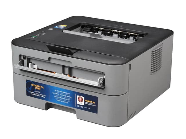 Brother® - Printer - HL-L2300D Monochrome Laser Printer - 2400 x 600 DPI - 26 Ppm Mono Print - USB 2.0 - 8.5" x 13" - Bl