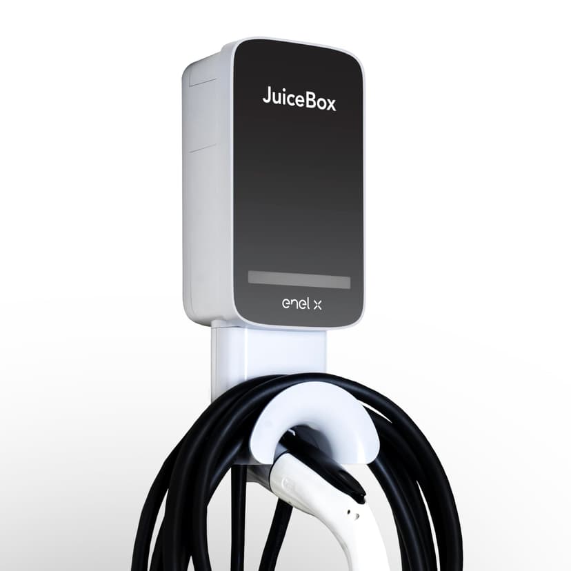 JuiceBox 40 Smart Electric Vehicle (EV) Charging Station with WiFi - 40 amp Level 2 EVSE, 25-Foot Cable, UL & Energy Star Certified, Indoor/Outdoor Use (Hardwired Install, Gray)