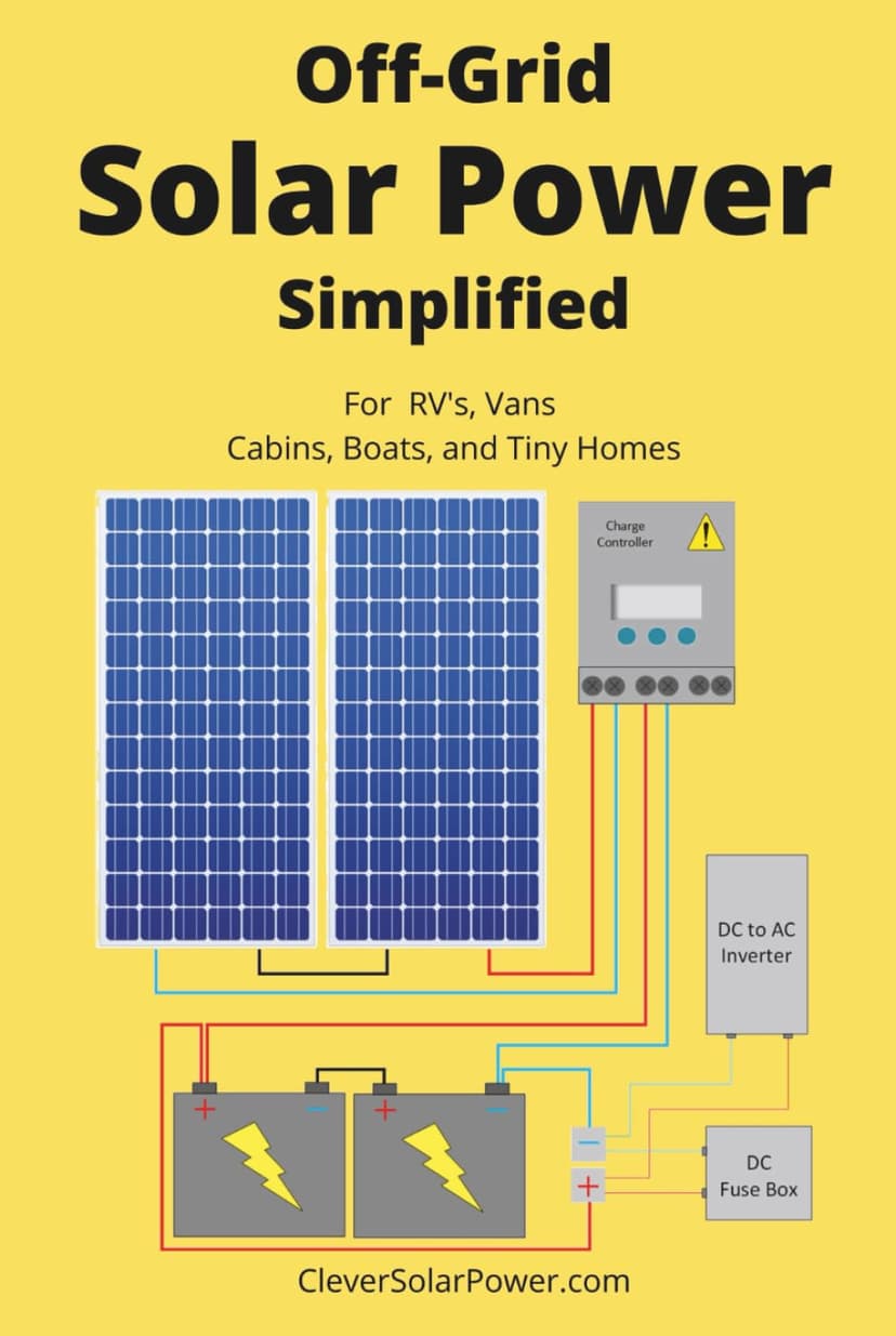Off Grid Solar Power Simplified: For Rvs, Vans, Cabins, Boats and Tiny Homes