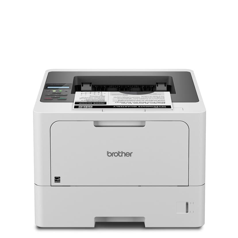 Brother HL-L5210DW Business Monochrome Laser Printer with Duplex Printing, Versatile Paper Handling, Wireless and Gigabit Ethernet Networking, and Mobile Printing (Renewed Premium)
