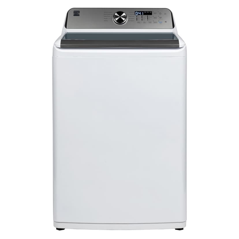 Kenmore 4.5 cu. ft. Top Load Washer with Triple Action Impeller for Tough Dirt & Stains - Reduce Laundry Time with Accela Wash & Express Wash - LED - White