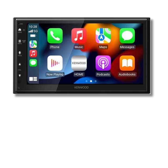 KENWOOD DMX500S 6.8" Capacitive Touchscreen Digital Multimedia Receiver – Wireless Apple CarPlay, Android Auto, Bluetooth