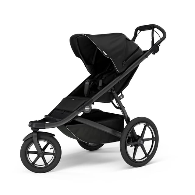 Thule Urban Glide 3 Single Child All-Terrain Stroller, Full-Suspension System, Air-Filled Tires, Upright seat with Adjustable Recline and Built-in legrest