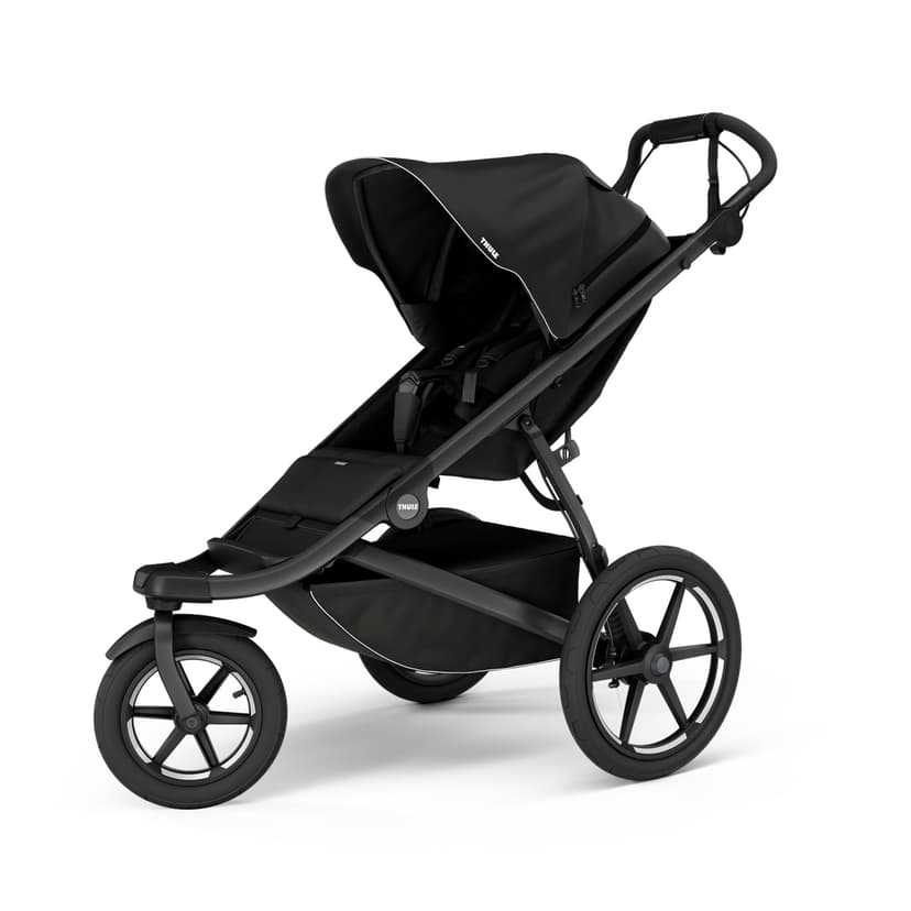 Thule Urban Glide 3 Single Child All-Terrain Stroller, Full-Suspension System, Air-Filled Tires, Upright seat with Adjustable Recline and Built-in legrest