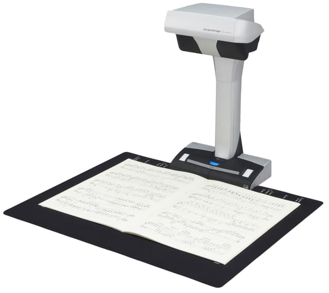 ScanSnap SV600 Overhead Book and Document Scanner, Black
