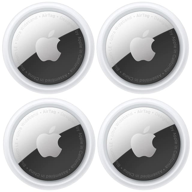 Apple AirTag Tracking Device, 4-Pack