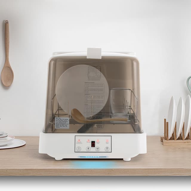 Portable Countertop Dishwashers,Portable Mini Dishwasher Countertop，Countertop Electric Tabletop Dishes Dishwasher Automatic Dishwashing Machine w/Washing Programs for Home, Apartments & RVs