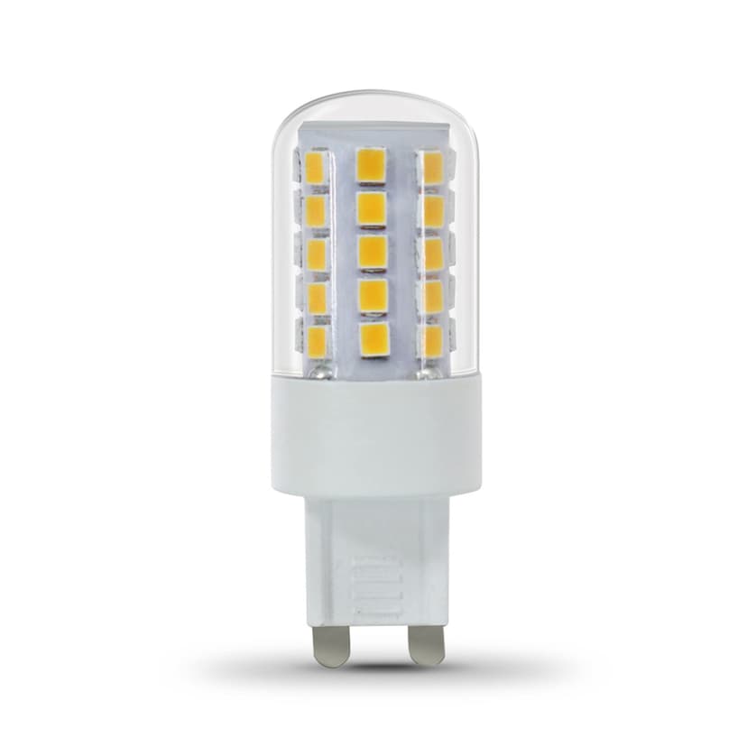 Feit Electric G9 LED Bulb Dimmable 40W Equivalent, 500 Lumens, Daylight T4 Halogen Replacement for Chandeliers, Vanitiy Lights or Desk Lamps, BPG940/850/LED