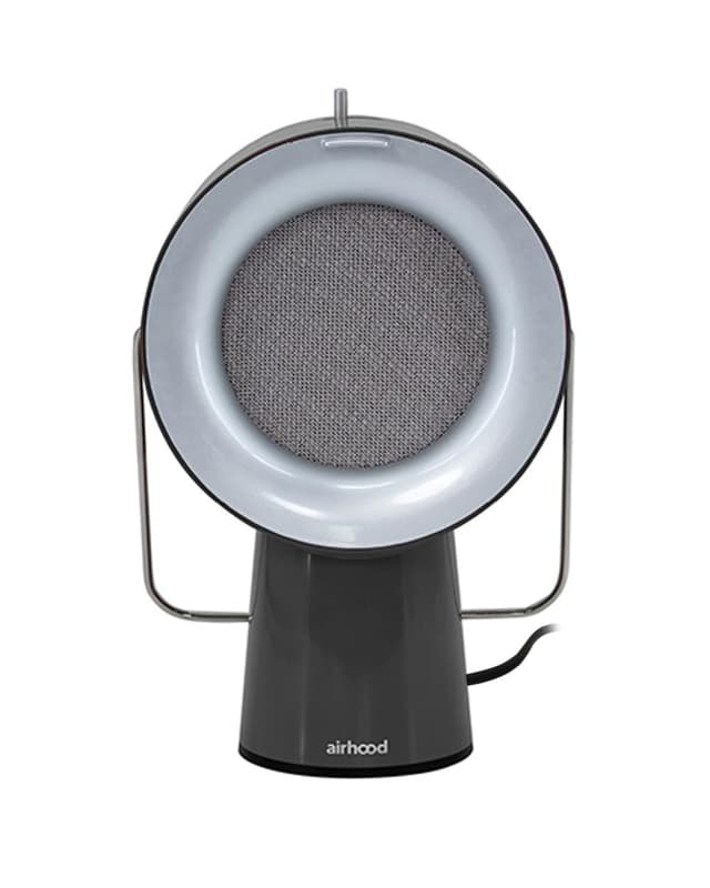 AirHood Wired Range Hood | Portable Kitchen Exhaust Fan with 2 Activated Charcoal Air Filter & Stainless-steel Oil Filter | Easy to Clean - Ideal for Indoor Cooktop Use (Space Black)