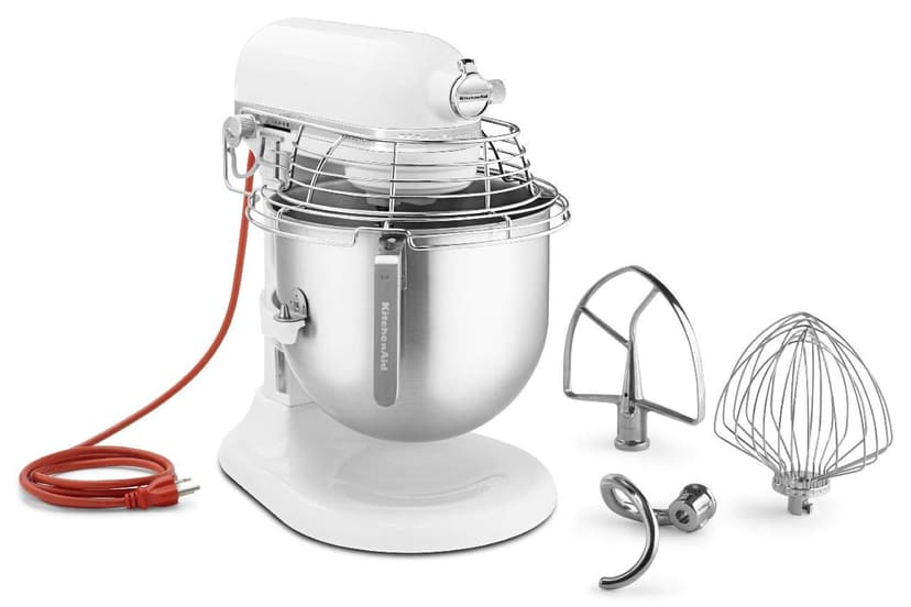 KitchenAid Commercial Series 8 Quart Bowl-Lift Stand Mixer with Stainless Steel Bowl Guard - KSMC895