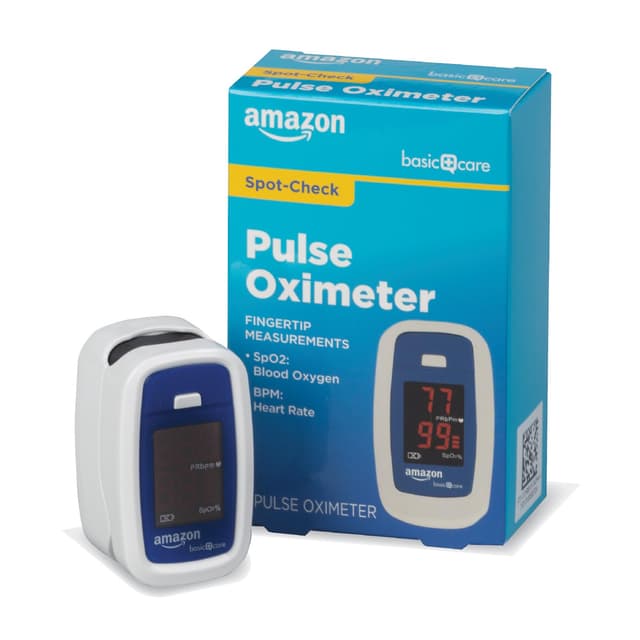 Amazon Basic Care Pulse Oximeter (Previously Healthwise)