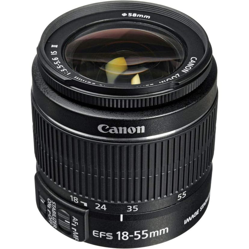 Canon EF-S 18-55mm f/3.5-5.6 is II SLR Lens White Box
