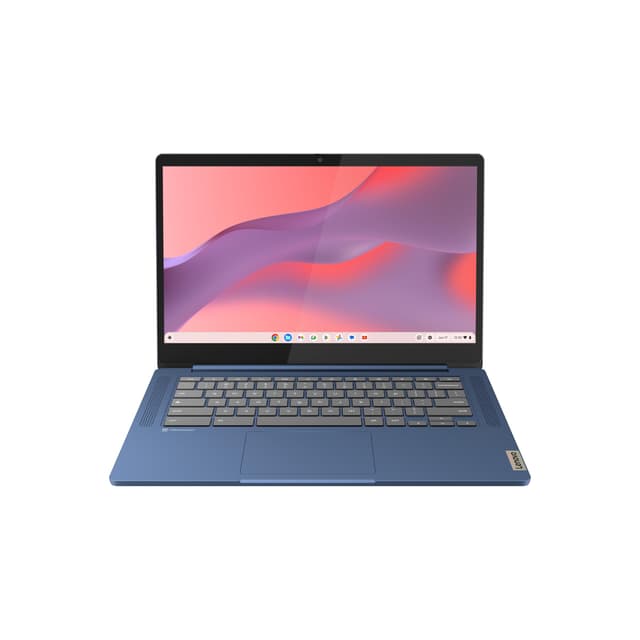 Lenovo IdeaPad Slim 3 Chromebook - 2024 - Lightweight Laptop - Waves MaxxAudio® Speakers - 14" HD Display - 720p Camera - 4GB Memory - 64GB Storage - MediaTek Kompanio 520 - Abyss Blue