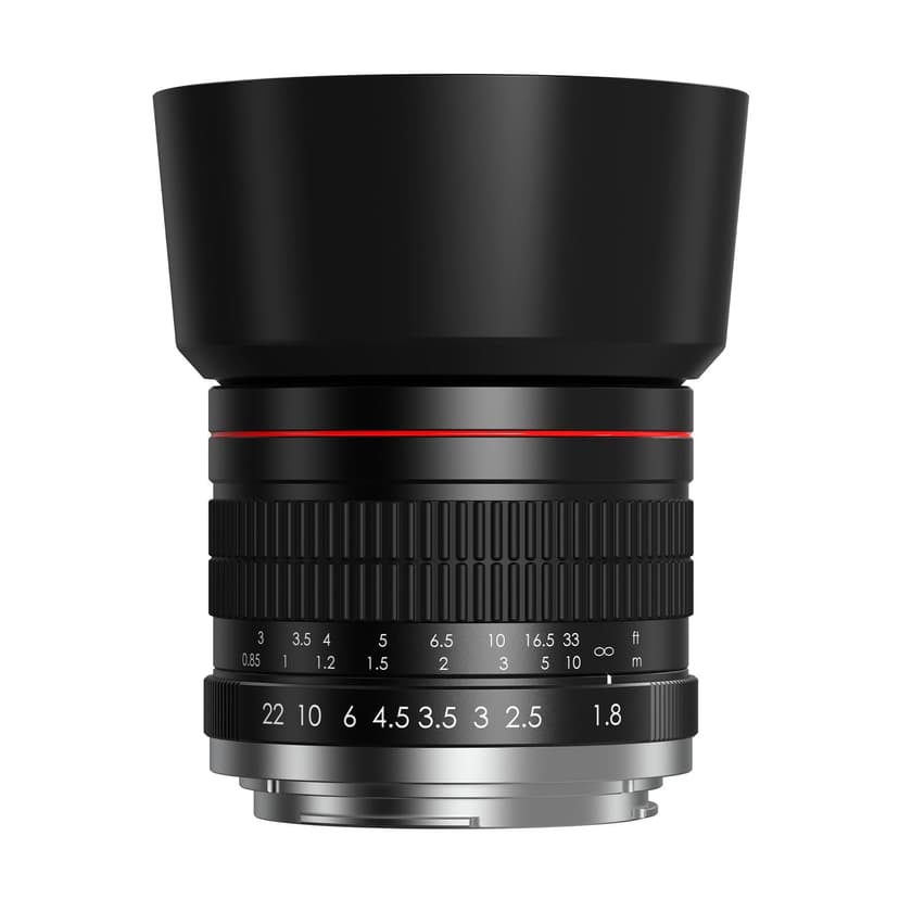 EF 85mm f1.8 Portrait Lens - MF for Canon EOS Rebel T8i/T7i/T7/T6i/T5/T3i/T3/T2i/XSi/XS/SL3/SL2/T100/90D/80D/70D/50D/5D Mark IV/6D II/7D II/1D X III II-Manual Focus DSLR Cameras Lenses(EF/EF-S Mount)
