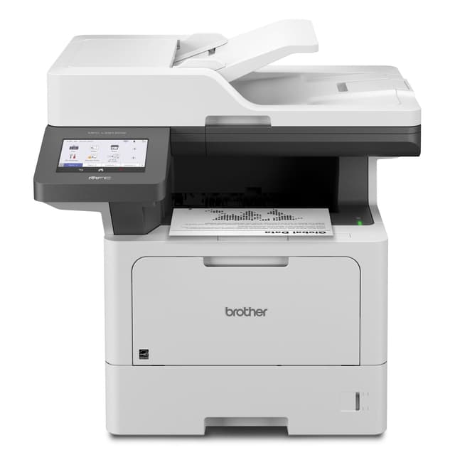 Brother Professional Laser Printer All-in-One with Scanner and Copier, High-Speed 50 ppm Monochrome Printing, Wireless Network Ready, Dual-Band WiFi, Auto 2-Sided Print (MFC-L5915DW)