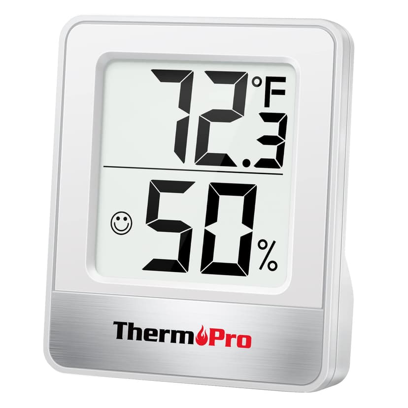 ThermoPro TP49 Digital Hygrometer Indoor Thermometer Humidity Meter Room Thermometer with Temperature and Humidity Monitor Mini Hygrometer Outdoor