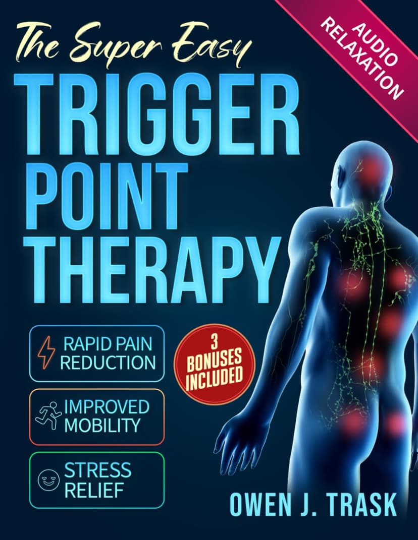 The Super Easy Trigger Point Therapy: Step-by-Step Self-Massage Protocols for Rapid Pain Reduction, Improved Mobility & Stress Relief