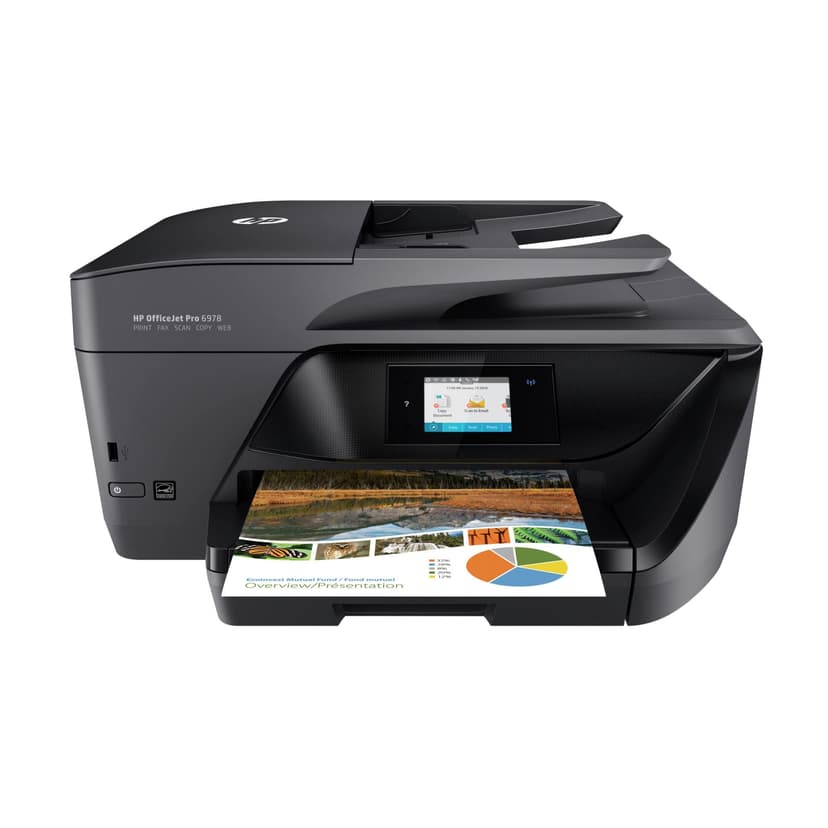 HP OfficeJet Pro 6978 All-in-One Wireless Printer, Instant Ink, Works with Alexa (T0F29A)