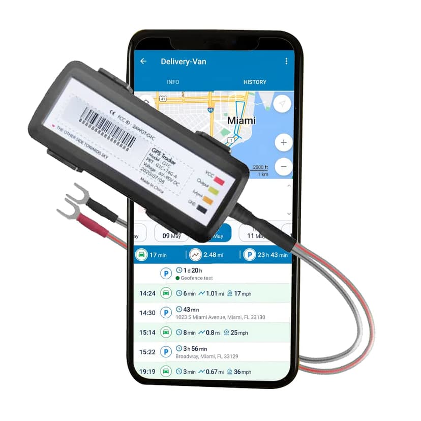 GPS7000 Hidden Vehicle GPS Tracker for Vehicles | 6 Months Service Included | 4G Car GPS Tracker Device | Easy Self-Installation | Real-Time Vehicle Tracking | Optional Renewal, No Mandatory Fees
