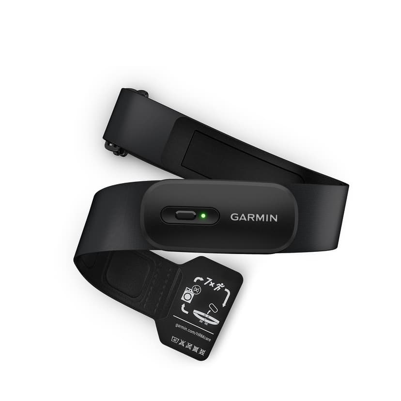 Garmin HRM 200 Heart Rate Monitor, Accurate Heart Rate and HRV Data, Comfortable Machine Washable Strap, M-XL