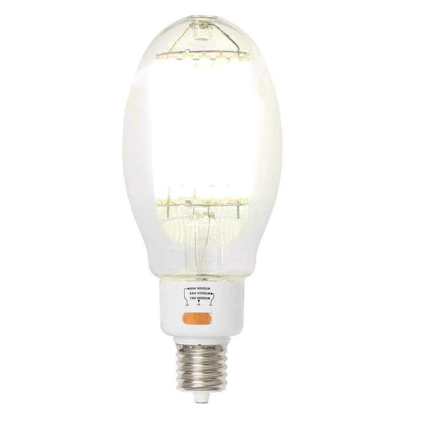 Westinghouse Lighting 5324000 63/73/85 Wattage Selectable (750/800/850 Watt Equivalent) ED37 Daylight High Lumen Filament LED Light Bulb, Extended Mogul Base