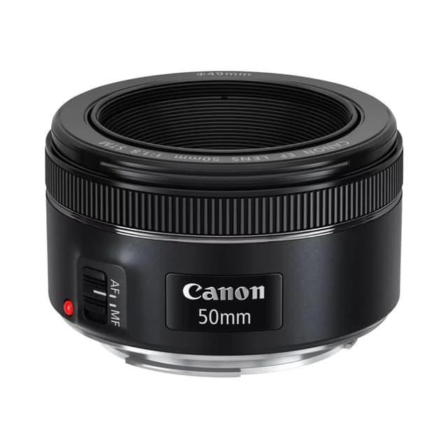 Canon EF 50mm f/1.8 STM Lens, Black