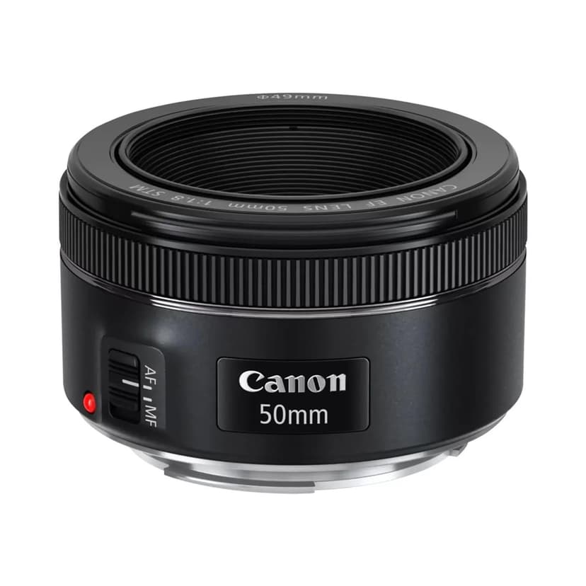 Canon EF 50mm f/1.8 STM Lens, Black