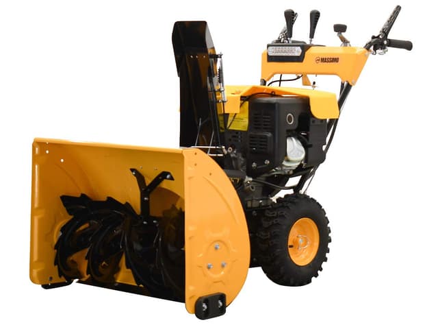 Massimo Snow Blower 30" Inch Clearing Width, Self-Propelled, 302cc 2-Stage Electric Start Gas Snow Blower with LED Light, 5 Forward Speeds & 40 ft. Snow Throw Distance