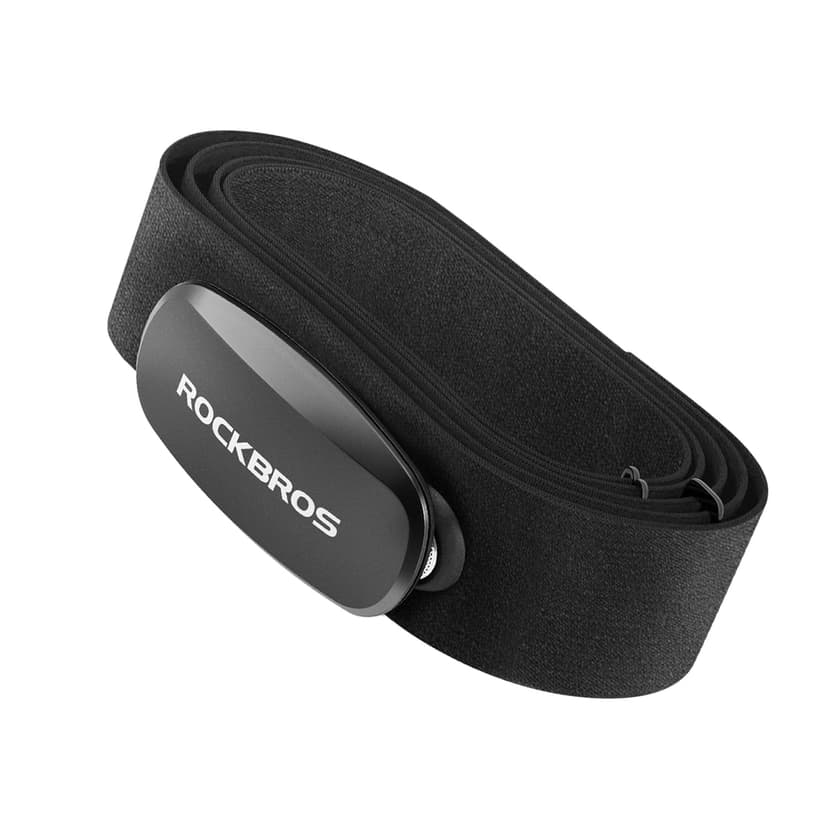 ROCKBROS HRM812 Heart Rate Monitor Chest Strap - ANT + Bluetooth IP67 Waterproof, 800H Battery Life, Wide Compatibility