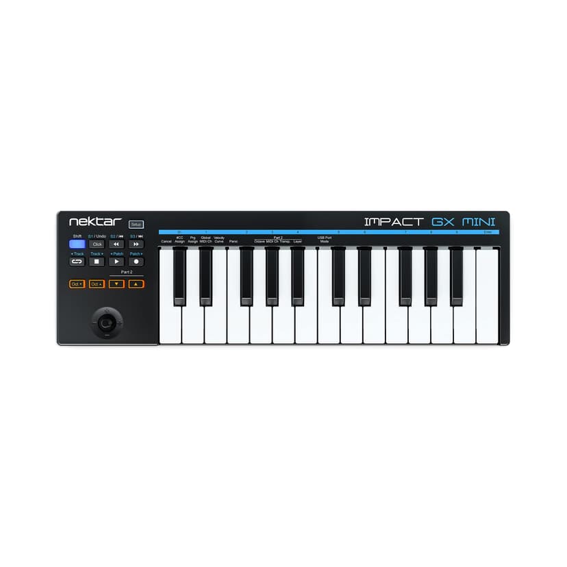 Nektar Impact GX Mini USB MIDI Controller, 25-Key