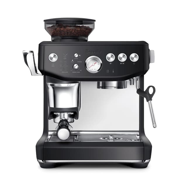 Breville Barista Express Impress Espresso Machine BES876BTR, Black Truffle