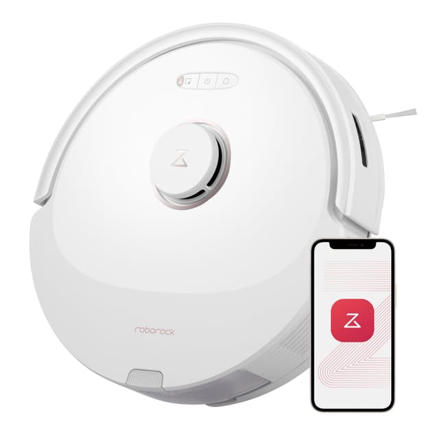 roborock Q8 Max Robot Vacuum and Mop Cleaner, DuoRoller Brush, 5500Pa Strong Suction, Lidar Navigation, Obstacle Avoidance, Multi-Level Mapping, Perfect for Pet Hair