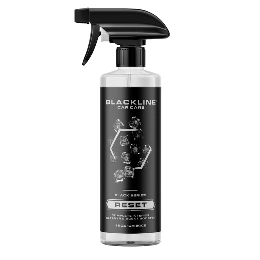 Blackline Luxury Scented Leather Interior Car Cleaner Reset Deep Cleans & Deodorizes All Surfaces, pH-Neutral High-Foam Formula, Long-Lasting Premium Fragrance and Deodorization for Car