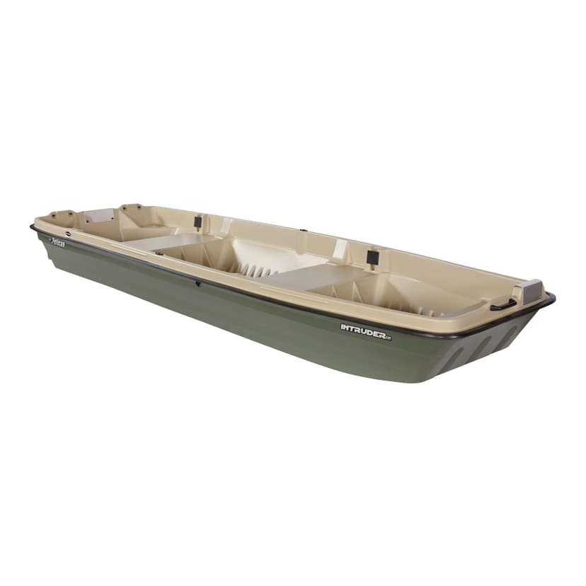 Pelican - Boat Intruder 12 - Jon Fishing Boat - 12 ft. - Great for Hunting/Fishing , Khaki / Beige