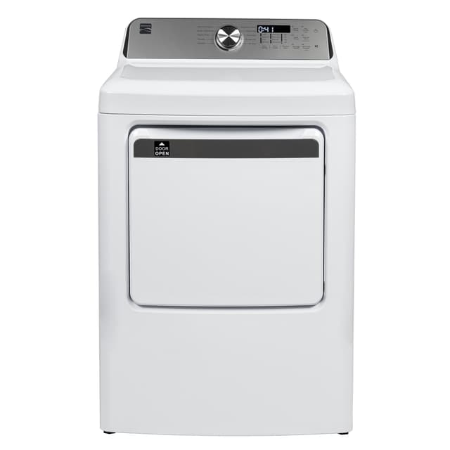 Kenmore 7.0 cu. ft. Front Load Electric Dryer - with Guard to Reduce Wrinkles & Static - Smart Sensor Drying - LED - White