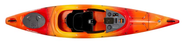 Wilderness Systems Pungo 125 | Sit Inside Recreational Kayak | Features Phase 3 Air Pro Comfort Seating | 12' 6" | Mango