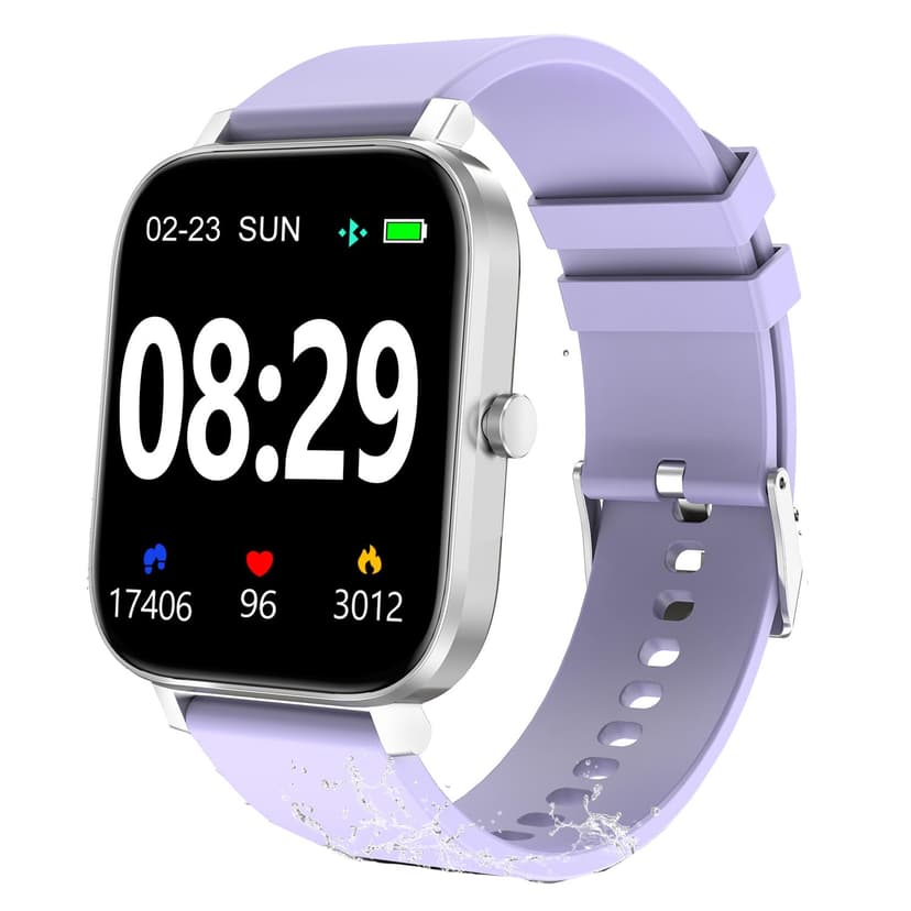 Choiknbo Smart Fitness Tracker Watch with Heart Rate Monitor, Activity Tracker with Pedometer, Sleep Monitor, Calories & Step Counter, Waterproof Smart Watch for Women Men Fitness Watch for Sports