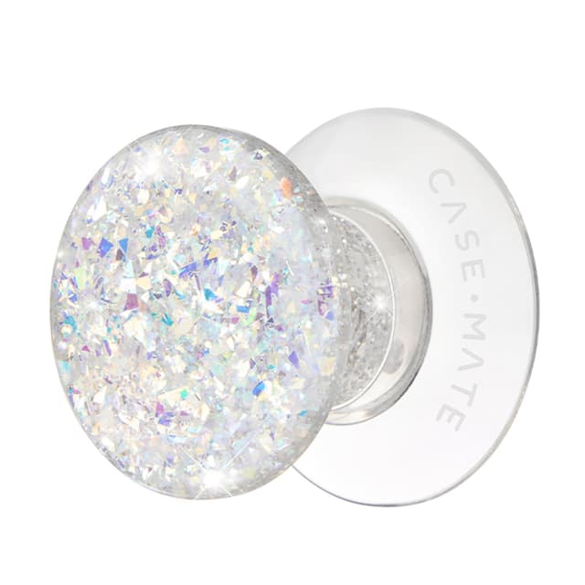 Case-Mate Minis - Cell Phone Stand/Grip - Suction Cup Cell Phone Holder [Removable for Wireless Charging] for iPhones, Android Smartphones, Kindles & More - Twinkle Stardust