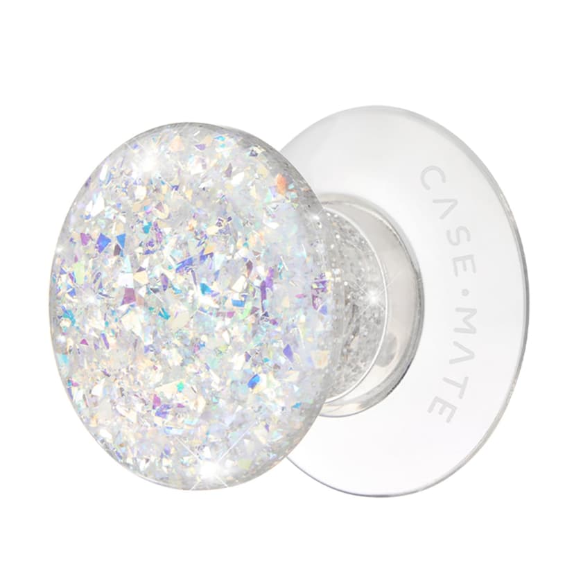 Case-Mate Minis - Cell Phone Stand/Grip - Suction Cup Cell Phone Holder [Removable for Wireless Charging] for iPhones, Android Smartphones, Kindles & More - Twinkle Stardust