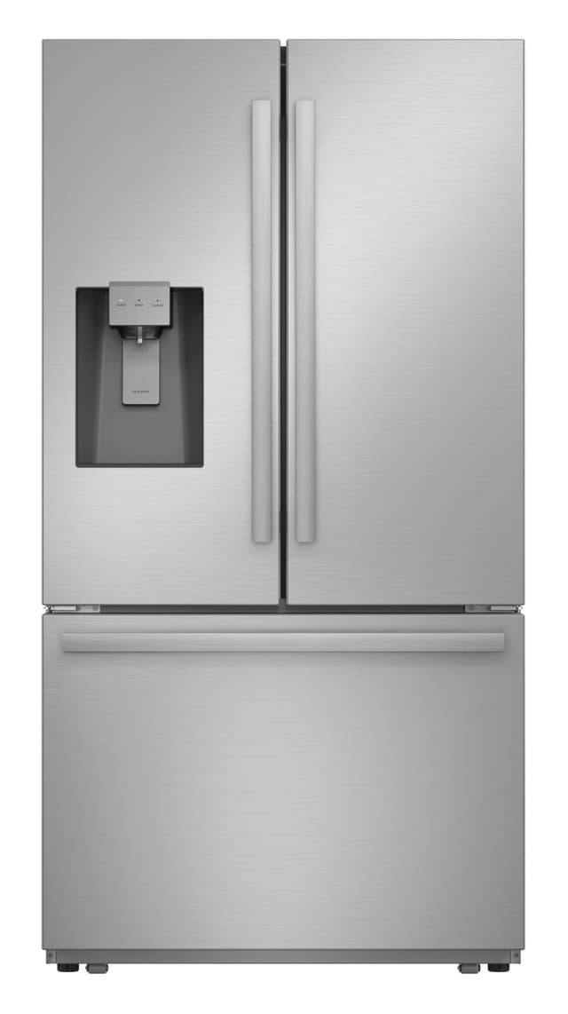 Sharp SJF2955KS 28.9 cu. ft., 3-door French Door Refrigerator, Ice/Water Dispenser, Advanced Cooling Plus System, Chill-Boost & Freezer-Boost, Automatic Dual Ice Maker Garage Ready, Stainless Steel