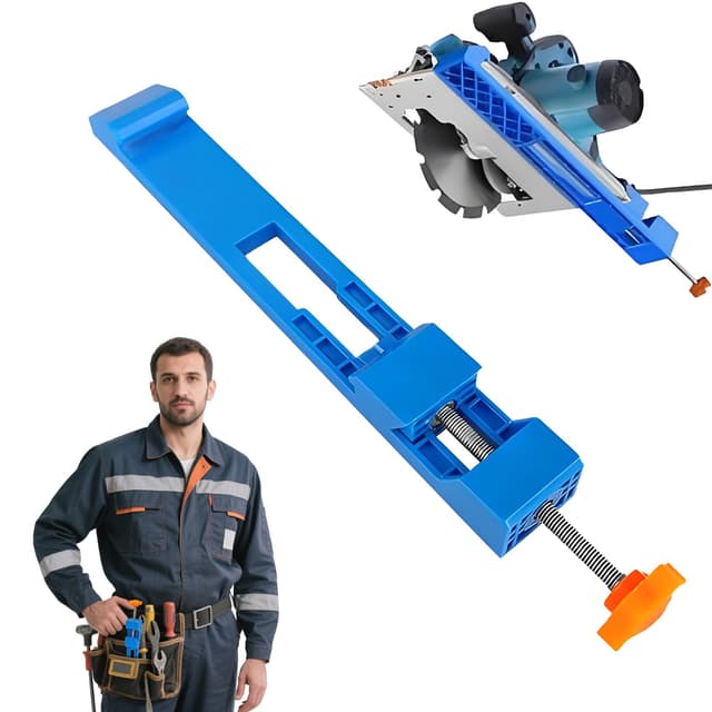 Adjustable Cutting Machine Base Guide,New Electric Circular Saw Milling Positioning Clamp,Ositioning Clamp Precision Wood Cut,For Professionals And Diy Enthusiasts(1 Pcs)