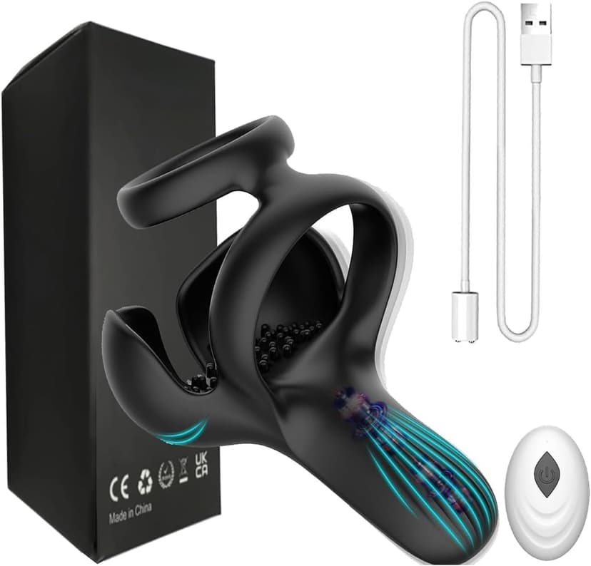 FuJiaXin Neuman ApexDrive Pro,Portable,Black Silicone,9 Modes, IPX7 Waterproof Design,Can App Control or Button Control